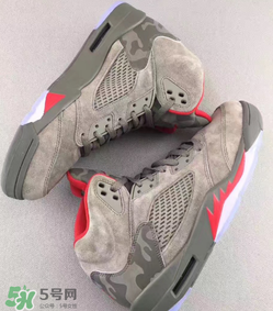 air jordan 5 camo配色正品多少錢？喬丹5代camo配色發(fā)售價格