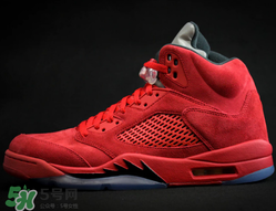 air jordan 5 red suede多少錢？喬丹5代紅色麂皮專柜價(jià)格