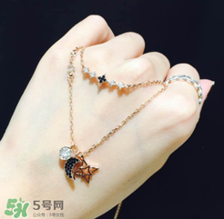 施華洛世奇星月項(xiàng)鏈多少錢？施華洛世奇星月雙鏈專柜價(jià)格