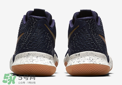 nike kyrie 3黑黃潑墨款多少錢？耐克歐文三代黑黃配色專柜價格
