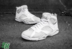 air jordan 7 pure platinum什么時(shí)候發(fā)售？AJ7白銀發(fā)售時(shí)間