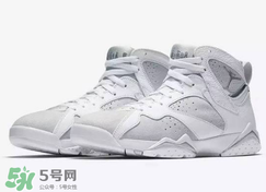 air jordan 7 pure platinum多少錢？AJ7白銀配色專柜價格