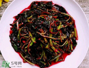 莧菜為什么會掉色？紅莧菜為什么會掉色？