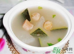 孕婦能喝冬瓜湯嗎？懷孕可以喝冬瓜湯嗎