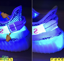 adidas yeezy 350 v2 boost zebra白斑馬真假怎么分辨？
