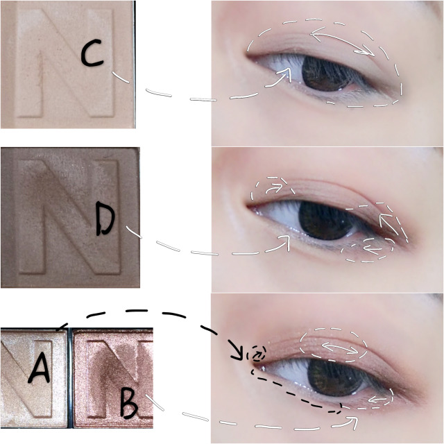 novo眼影好用嗎？novo眼影試色與用法