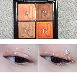 novo眼影好用嗎？novo眼影試色與用法