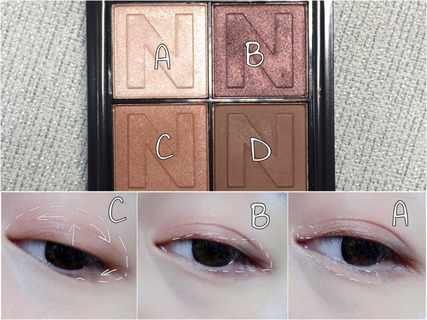 novo眼影好用嗎？novo眼影試色與用法