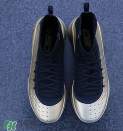 under armour curry4 parade怎么樣？庫里第四代戰(zhàn)靴金屬色細節(jié)照片