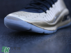 under armour curry4 parade怎么樣？庫里第四代戰(zhàn)靴金屬色細節(jié)照片