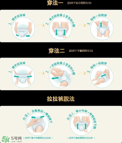 拉拉褲怎么穿？拉拉褲使用方法