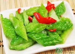 苦瓜為什么苦？苦瓜為什么要焯水