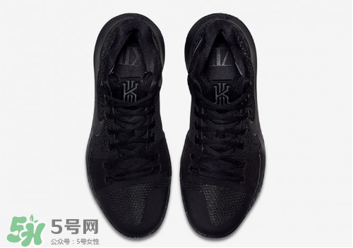 nike kyrie 3 triple black多少錢？耐克歐文3代純黑配色專柜價(jià)格