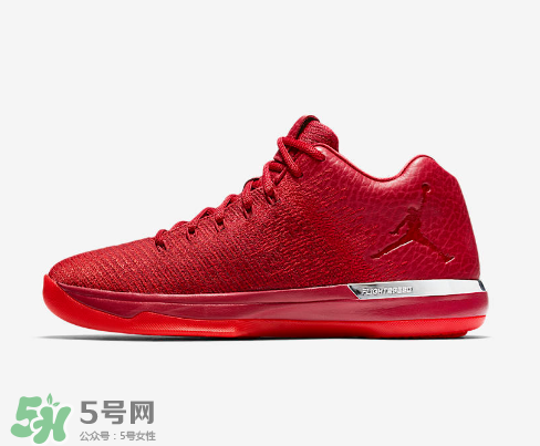 air jordan 31 low大紅配色多少錢？aj31 low紅色專柜價(jià)格