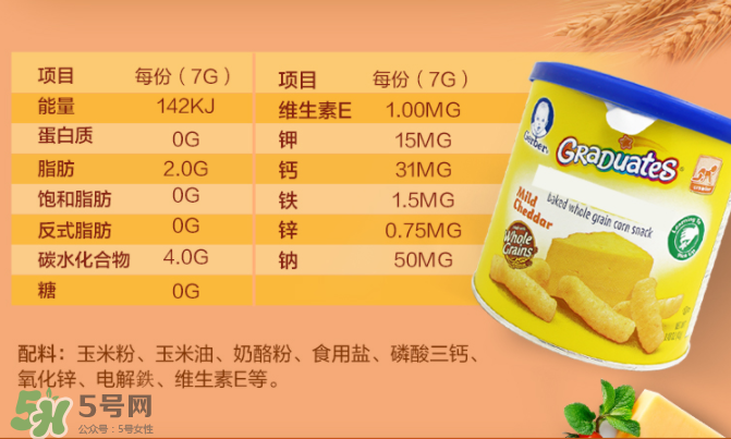 嘉寶泡芙條有鹽嗎？嘉寶泡芙條含不含鹽？