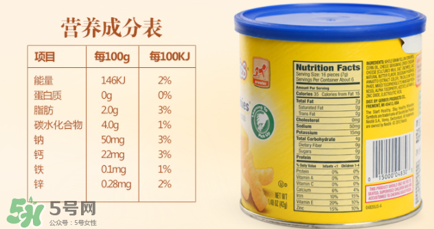 嘉寶泡芙條有鹽嗎？嘉寶泡芙條含不含鹽？