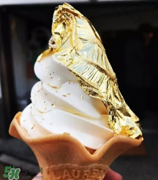 金箔冰淇淋不會中毒嗎？金箔冰淇淋能吃嗎