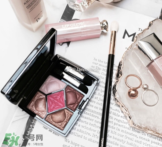 迪奧2017限定五色眼影多少錢？迪奧2017限定五色眼影色號試色