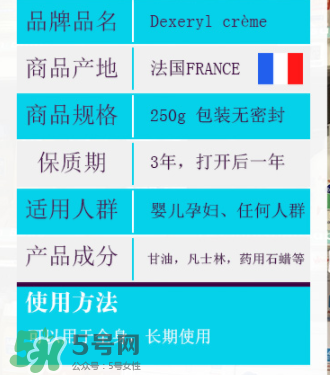 dexeryl孕婦能用嗎？dexeryl適合孕婦嗎？