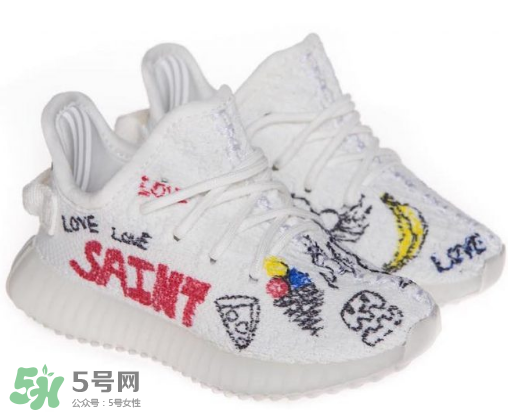 adidas yeezy 350 boost v2兒童定制版在哪買_怎么買？