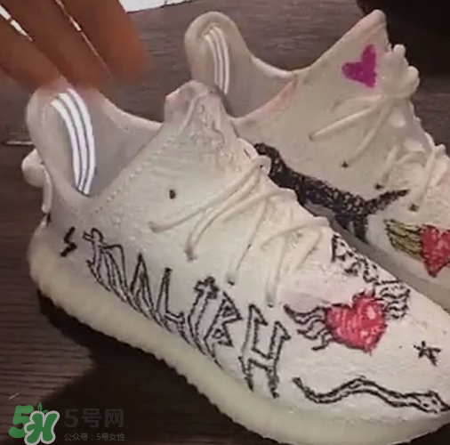 adidas yeezy 350 boost v2兒童定制版在哪買_怎么買？