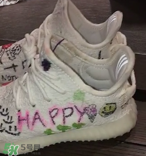 adidas yeezy 350 boost v2兒童定制版在哪買_怎么買？