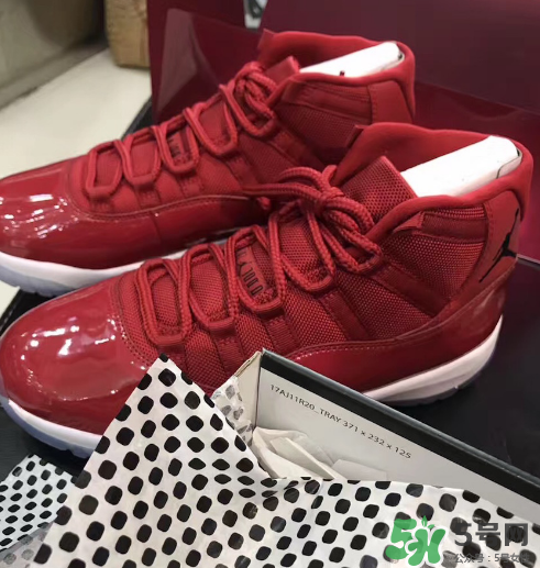 air jordan 11 gym red安東尼全紅配色實物怎么樣？