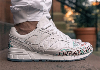 saucony與tblake聯(lián)名涂鴉小白鞋怎么買_在哪買？