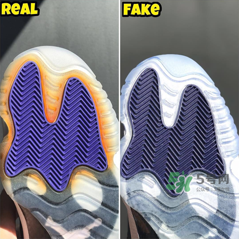 air jordan 11 concord真假怎么看？aj 11 concord真假鑒定