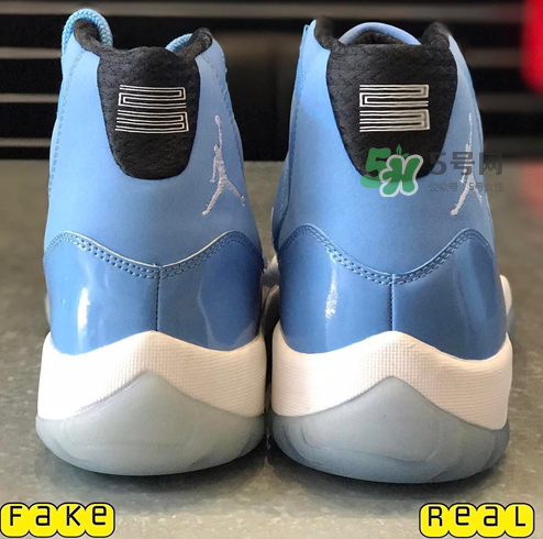 air jordan 11北卡藍真假怎么分辨？aj11北卡藍真假鑒定