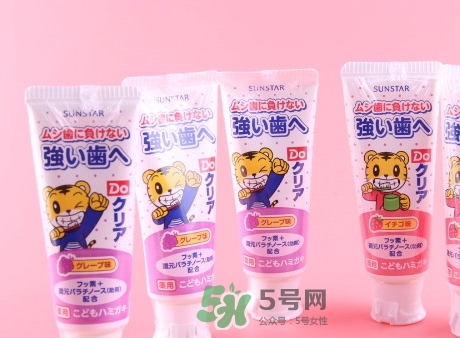 sunstar巧虎牙膏可吞咽嗎？巧虎牙膏幾歲可以用