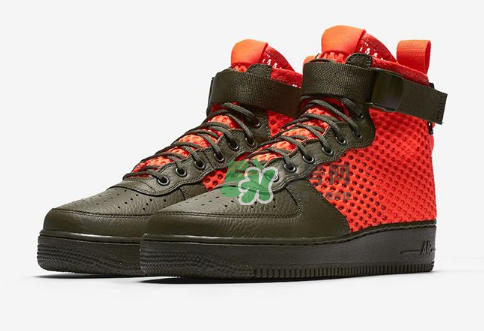 nike sf-af1 mid空軍一號(hào)網(wǎng)眼撞色款什么時(shí)候發(fā)售？