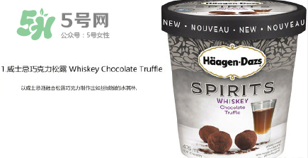 哈根達斯Spirits系列有那幾款？哈根達斯成人烈酒口味好吃嗎？