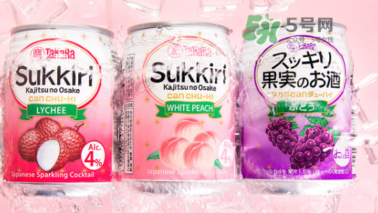 日本takara加氣雞尾酒好喝嗎？takara加氣雞尾酒有幾個口味？