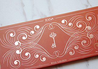zoeva玫瑰金眼影盤(pán)怎么畫(huà)？zoeva rose golden畫(huà)法教程