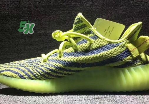 adidas yeezy boost 350 v2熒光黃椰子實(shí)物什么樣？