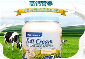 Maxigenes美可卓藍胖子奶粉嬰兒能喝嗎_多大的寶寶能喝？