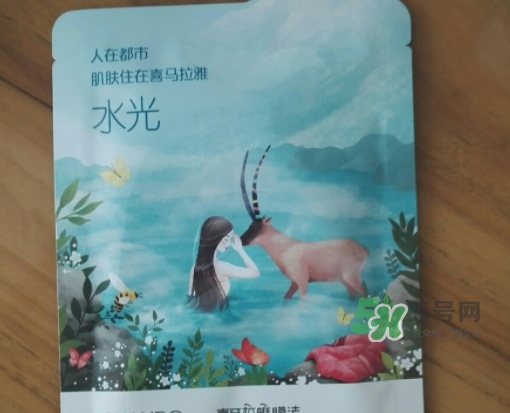 自然堂溫泉水水光面膜怎么樣？自然堂溫泉水水光面膜價格