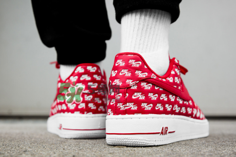 nike air force 1 low logo上腳效果怎么樣？空軍一號logo款上腳