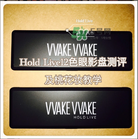 hold live10色眼影盤使用方法及評(píng)測