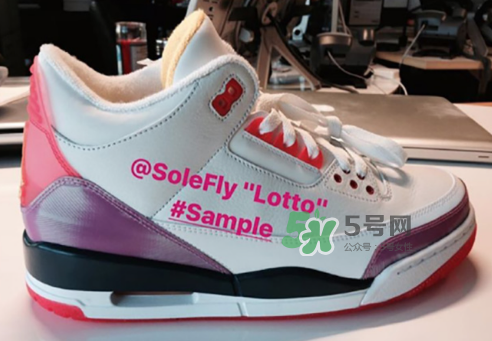 solefly與air jordan 3 lotto聯(lián)名火烈鳥球鞋在哪買？