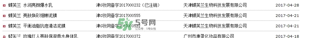 蝶芙蘭是什么牌子？蝶芙蘭這個牌子怎么樣？