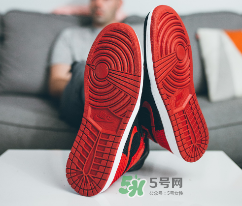 air jordan 1 flyknit banned上腳怎么樣？aj1編織款毛線鞋上腳效果