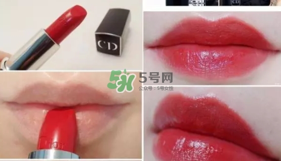 迪奧999迷你口紅多少錢？迪奧999中樣口紅專柜價格