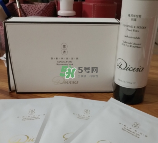 diovia檀香御齡再生面膜怎么樣？diovia檀香面膜多少錢？