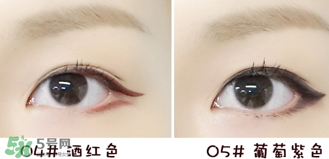 夢妝眼線膏怎么樣？夢妝眼線膏色號試色