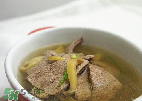 豬肝湯怎么做好喝？吃豬肝的注意事項