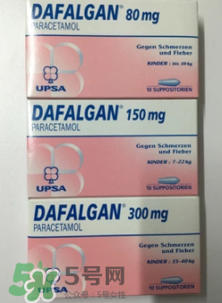 dafalgan退燒栓怎么用？dafalgan退燒栓使用說明