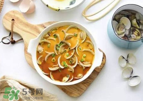 蛤蜊蒸蛋孕婦能吃嗎？蛤蜊蒸蛋寶寶能吃嗎