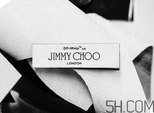 off white與jimmy choo聯(lián)名款鞋子實物什么樣？